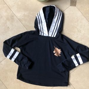 Sequined Unicorn Hoodie